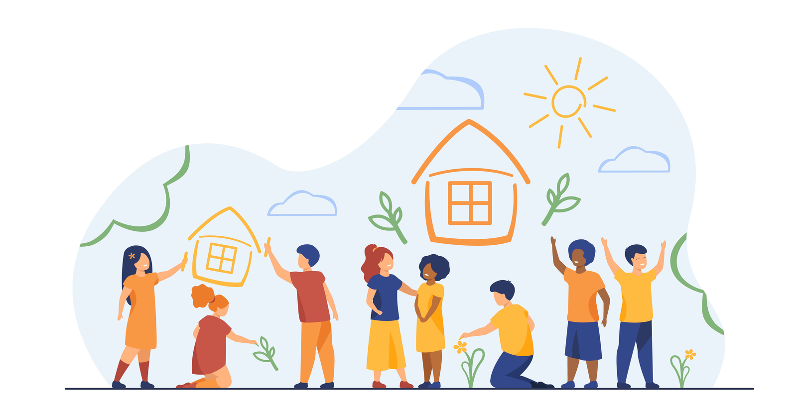 Enfance et jeunesse Illustration 